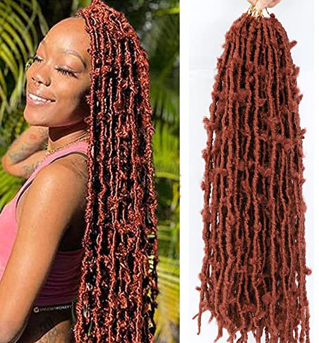 Butterfly Locs Crochet Hair 18 Inch Pre Looped Distressed Butterfly Locs Crochet Braids Soft Messy Butterfly Locs Crochet Hair Faux Locs Crochet Hair Extensions