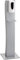 Desinfektions Standtower/Ständer inkl. Desinfektionsspender mit Sensortechnik, kontaktlose Desinfektion in Silber