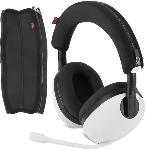 Desing Wish Funda Diadema Protectora Auriculares Almohadillas Compatible con Auriculares Sony INZONE H3/ H5/ H7/ H9 Almohadilla Protectora Tela Deportiva Diadema Repuesto Headphone Pad Cover