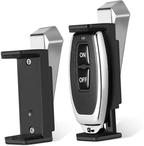 Mikikit Car Visor Organiser Remote Holder Adjustable Clip for Car Sunshade Door Remote Clip