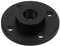 Hoement Microphone Wall Mount Bracket Flange Design for Gooseneck and Clip Versatile Installation for Desktop and Ceiling Use Easy Setup for