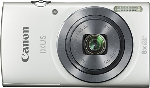 Canon IXUS 160 Point and Shoot Digital Camera - Silver (Renewed)
