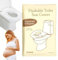 Toilettensitzbezüge für Badezimmer, Toilettensitzbezug, großer Badezimmersitzbezug, 10 x Toilettensitzbezug, Toilettendeckel aus Papier