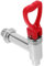 Zerodeko Water Boiler Faucet Wall Plug Cover Cutouts Electrical Plug Multi-Function Scraper Faucet Wine Barrel Faucet Clamp Kit Water Boiler Accessories Abs Red