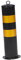 INOOMP 1 Ensemble Poteau pour Stationnement Inoxydable Bollard Réfléchissant pour Délimitation de Protection de Zone pour Piétons Véhicules