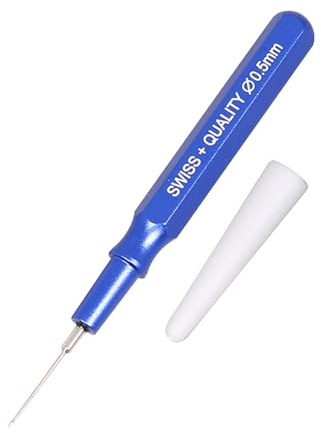 Jubilofex Uhrenreparatur-Öler - Feiner Applikatorstift, Uhrschmiermittel-Set | Spitze Öl-Werkzeug für Uhrwerk, Teile-Service-Kit, Wartungsbedarf für Horologen, Reinigungs-Reparaturausrüstung