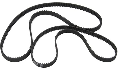 TASP Juego de 2 correas de transmisión para hacer pan (80S3M420, 80S3M528) piezas de repuesto para máquina de pan Gorenje BM1200BK BM1200BK-UR BM1600WG, Bifinett KH1171 KH7111, Lidl Silvercrest SBB