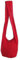 PANASIAM Schultertasche einfarbig, Rot, M