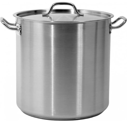 Yato yg-00007 – Deep Stockpot W/Lid SS 36 x 36 cm 36,6l