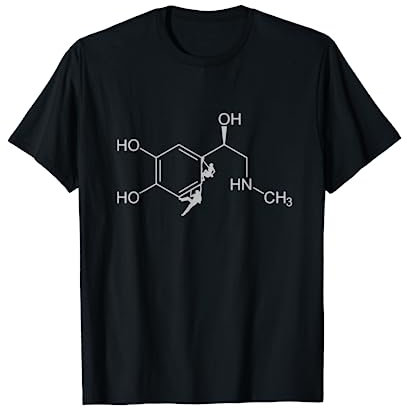 Klettern Adrenalin Formel Bouldern Kletterer Geschenk T-Shirt