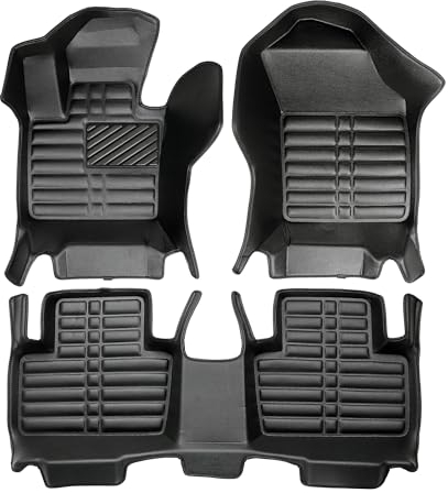 fussmattenprofi.com Auto Fussmatten Kompatibel mit Volvo XC 90 (2.Gen) Baujahr ab 2015 I 100% Passgenau Geruchlos Allwetter Fussraumschale I 5D Premium TPE Fußmatten Set