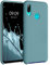 kwmobile Cover per Huawei P Smart (2019) Custodia - Back Case per Smartphone in Silicone TPU - Protezione Gommata - artic night