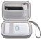 Elonbo Harte Tragetasche für Fujifilm Instax Mini Link 3/ Fujifilm Instax Mini Link 2, Fujifilm Instax Mini Link 3 Smartphone Drucker Schutzhülle, Extra Mesh Tasche passt Film Ladegerät, Grau