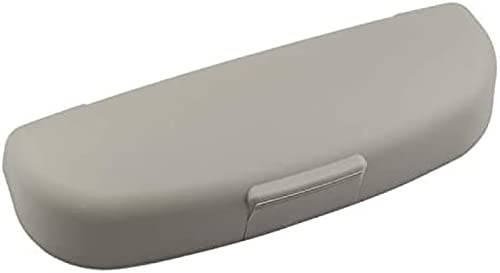 Auto Brillenetui Brillenhalter Sonnenbrillen Box, für Ford Focus 3 MK3 2012-2018,Beige,Grau