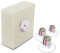 Pluzen Lot de 3 Porte savons Aimantés à Ventouse. Design Simple & Fixation Puissante. Acier Inoxydable. Support Mural. sans Perçage. Salle de Bain. Cuisine. Toilette. WC. Fabriqué en France