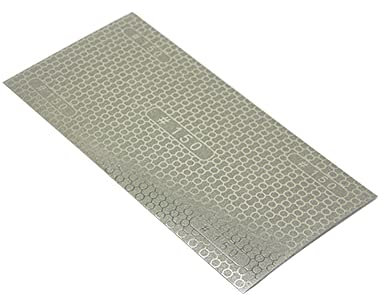 Diamant-Schleifpapier, Körnung 150, selbstklebendes Schleifpapier, Schleifwerkzeug für Metall, Keramik und Glas (200 x 100 mm)