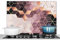 KitchenYeah© Spritzschutz Küchenrückwand Platte Kuchendeko Aluminium Platte Kitchen Wall Protector Rückwand KüchePink - Vintage - Marmor - Gold - Rosa - Marmoroptik - Modern - 80x55 cm