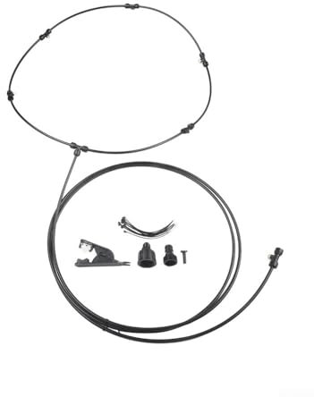 Cool Mist Nozzle Kit, 6 m Schlauch Outdoor Patio Water Misting Atomization Cooling System Fan Mister Mist Düsen Set