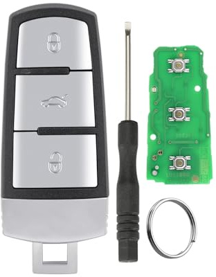 433MHz 3 Tasten Uncut Flip Intelligente Fernbedienung Autoschlüssel mit ID48 Chip 3C0959752BA für vw Passat b6 vw Magotan CC für VW Passat b7 B6 3C B7 vw Sharan schlüssel
