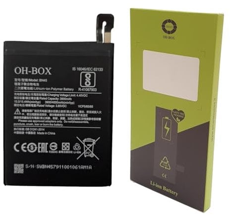 OH-BOX® Battery compatible with Xiaomi BN45 Redmi Note 5 Pro (MEI7S)