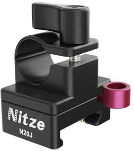 Nitze Quick Release NATO Clamp to 15mm Rod Clamp, 15mm Stangenhalter zu NATO-Klemme für DSLR/Spiegellose Kamera Rig, Monitor Rig, Follow Focus - N20J