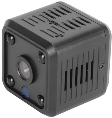 CCYLEZ Mini IP Camera, 1080P HD Wireless WiFi, Loop Recording, Night Viewing and Motion Detection, Compact Camera, with APP Remote Viewing, for Android, for IOS, Outdoor Indoor