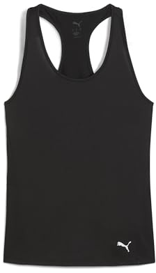 PUMA Unisex W TAD Essential Racerback Tank Panzer, PUMA Black, L