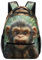 VesFy Süß Affe Schulrucksack Jungen Tier Kinder Schultaschen Verstellbare Gurte Buchtasche RucksäCke FüR SchüLer Erwachsene One Size