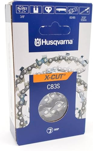 Husqvarna 71,1 cm X-Cut Skip Skip Tooth Square Ground Kette C83SK 0,95 cm, 0,50 Zoll
