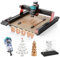 Twotrees TTC450 Pro 800W Trimmer Kit Wood Trimmer Router 4 Ejes CNC Router CNC Área de trabajo 460 x 460 x 80 mm para grabado, corte de MDF, acrílico, madera maciza Nylon