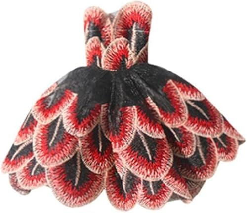 Codulu Puppenkleidung Prinzessin Kleider Outfits/Luxus Abend Spitzenkleid Kostüm Kleidung Zubehör für 11,5 Zoll Puppe (B)