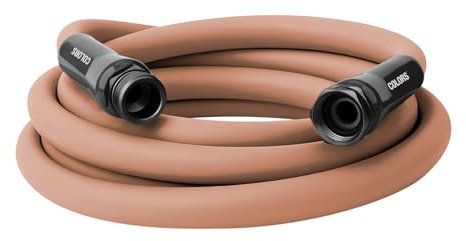 Flexzilla Colors Lead-in Garden Hose 5/8in. x 10ft., Lightweight All-Weather Water Hose, Durable and Flexible, Leak-Free Connections, Red Clay