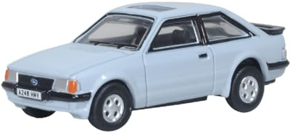 Oxford Diecast 1:76 Ford Escort XR3i Nimbus Grey Collectable model 76XR008