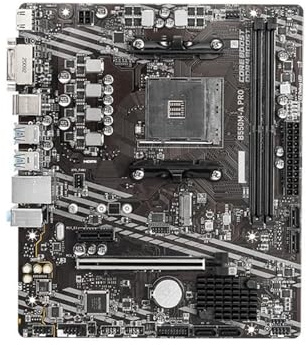 Placa Madre 64GB PCI-E 4.0 1x .0/3. Ranura X16 USB3.2 Computadora for Juegos DIY Placa Base Fit For MSI B550M-A Pro AMD B550 AM4 DDR4-4600MHz (OC)
