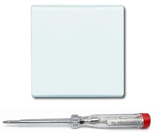 Spannungsprüfer 120-250V® + BUSCH-JAEGER Wippe 2106-34 AW44 alpinweiß