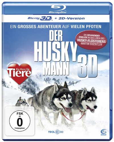 Der Husky Mann 3D - Ein großes Abenteuer auf vielen Pfoten (inkl. 2D Version) [Blu-ray 3D]
