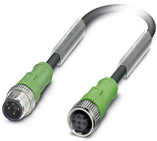 Phoenix Sac – Cable -4p-m12ms/10,0-pur/m12fs