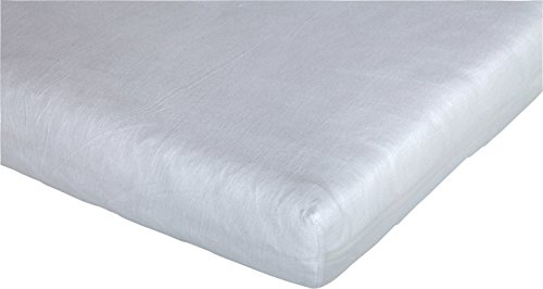 Träumeland Spannbetttuch für Babymatratze Tencel hellgrau 60x120 / 70x140