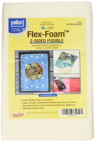 Pellon Flex-Foam beidseitigen Aufbügeln, stabilizer-20-inch X 152,4 cm