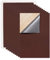 BENECREAT 20PCS Velvet (Brown) Stoff Klebrige Rückseite Klebefilz A4-Blatt (21 x 30 cm), selbstklebend, langlebig und wasserfest, vielseitig verwendbar, ideal für Kunst und Handwerk