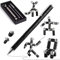 Magnetic Fidget Pen, Magnet Stift Gravity Pen, Magnet Stift Magnetisch, Magnetischer Stift Jet Strato Pen,Crushmetric Fidgi Pen Magnetstift Kugelschreiber, Freunde (Schwarz)
