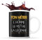 Planetee Tasse métier personnalisable Mythe Légende | Mug café ou thé idée cadeau personnalisé drôle et original collègue de travail