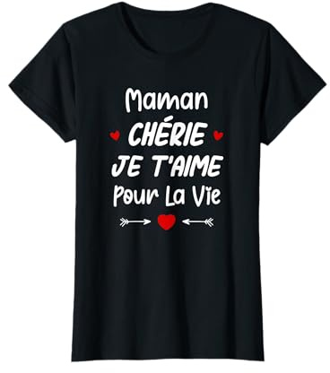 Amour maman chérie enfant Je t'aime maman T-Shirt