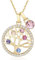 LEKANI Lebensbaum Kette Damen 925 Sterling Silber Halskette Damen Schmuck Geschenk für Frauen Sie Frau Freundin Mama Oma Geburtstags Geschenke Valentinstag Muttertags Weihnachten