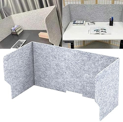 Classroom Privacy Screen, Sneeze Guard Desk Divider, Desk Barrier Acoustic Partition, 60/80/100cm, No Installation Required, Sturdy And Durable, Protection Of Privacy