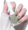 TBeautfave Green Nail Varnish, Nude Nail Polish Quick Dry Long Lasting Nail Polish, Non-Toxic, Breathable Nail Polish No Need Cure Nail Gel Polish Nail Varnish at Home Manicure
