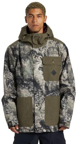 DC SERVO Jacket Giacca Snowboard Uomo Mossy Oak Terra Coyote Camo AI23