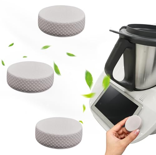 3 pezzi in silicone compatibile con interruttore Thermomix TM6, custodia protettiva in silicone con alta qualità per TM6 robot da cucina interruttore protezione e decorazione, antipolvere custodia