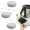 3Stück Silikonhülle kompatibel mit Thermomix TM6 Schalter, Silikonschutzhülle mit hochwertigem für TM6 Küchenmaschinen Schalter Schutz und Dekor, Staubdicht Schutzhülle Zubehör, Farbe : Hellgrau