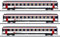 Märklin 42153 H0 3er-Set Reisezugwagen EW IV der SBB Wagen-Set